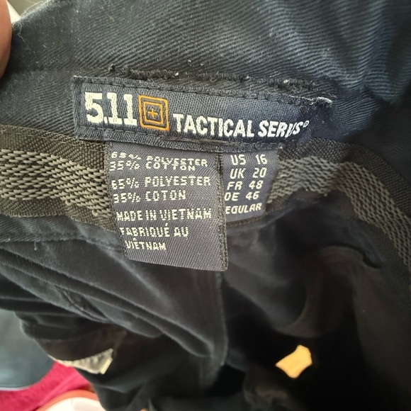 VGUC 511 Women's Sz 16R Navy Tactical Cargo Utility EMS Work Pants - Picture 2 of 5